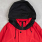 MEN'S VINTAGE 1990S HOODED WATERPROOF BOMBER JACKET - MEDIUM