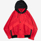 MEN'S VINTAGE 1990S HOODED WATERPROOF BOMBER JACKET - MEDIUM