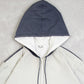 MEN'S VINTAGE 1990S COLOUR BLOCK HOODED JACKET - LARGE