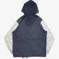 MEN'S VINTAGE 1990S COLOUR BLOCK HOODED JACKET - LARGE