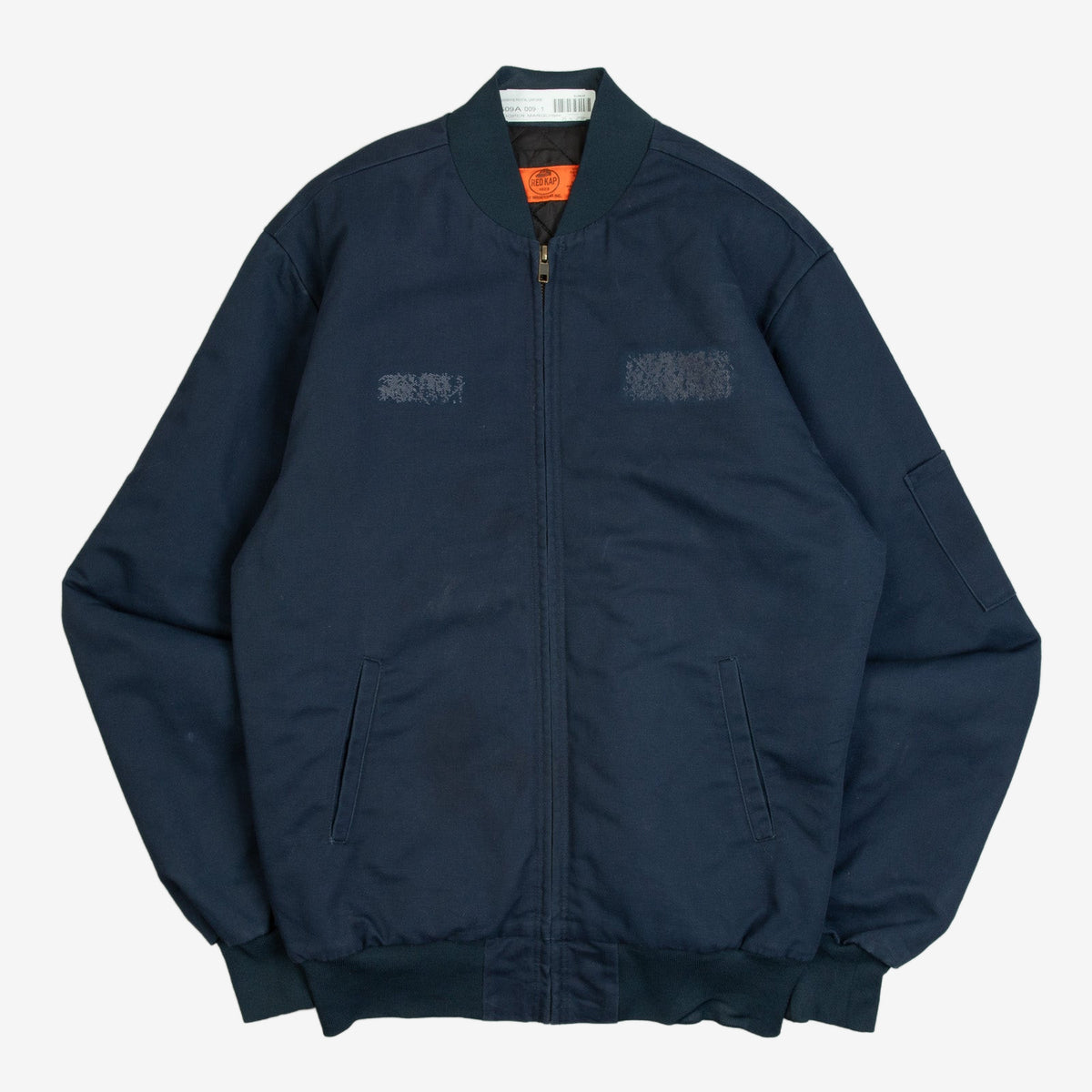 MEN'S VINTAGE 1990S RED KAP WORKWEAR BOMBER JACKET - MEDIUM
