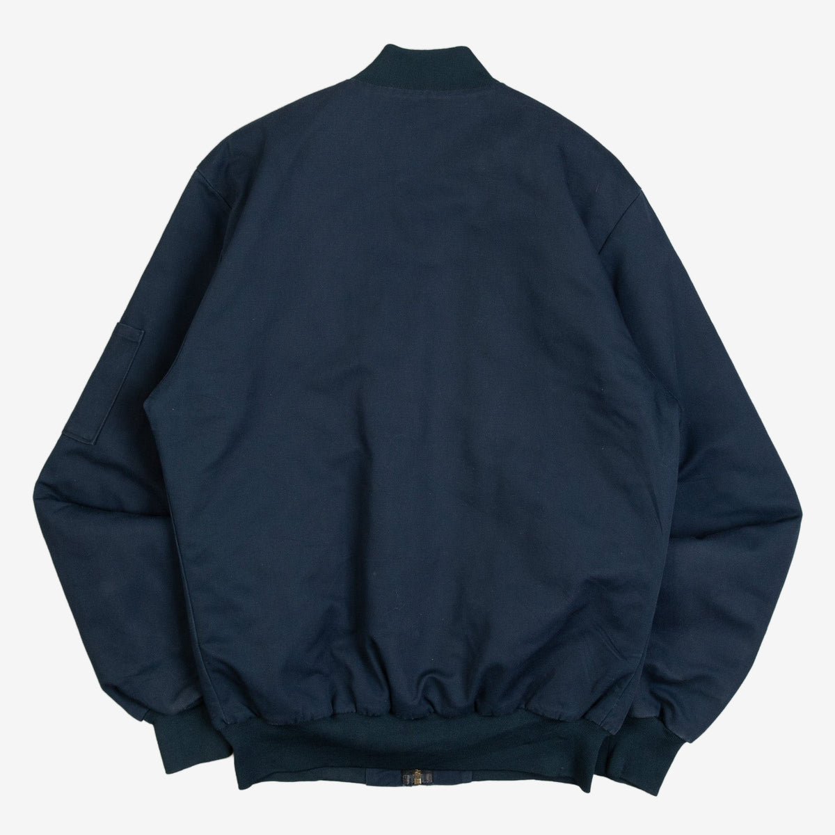 MEN'S VINTAGE 1990S RED KAP WORKWEAR BOMBER JACKET - MEDIUM