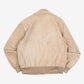 MEN'S VINTAGE 1980S SUEDE BIKER JACKET - LARGE