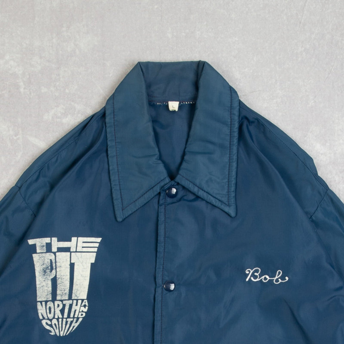 MEN'S VINTAGE 1980S THE PIT COACH JACKET - LARGE