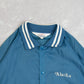 MEN'S VINTAGE 1980S ALASKA VARSITY LIGHTWEIGHT JACKET - LARGE