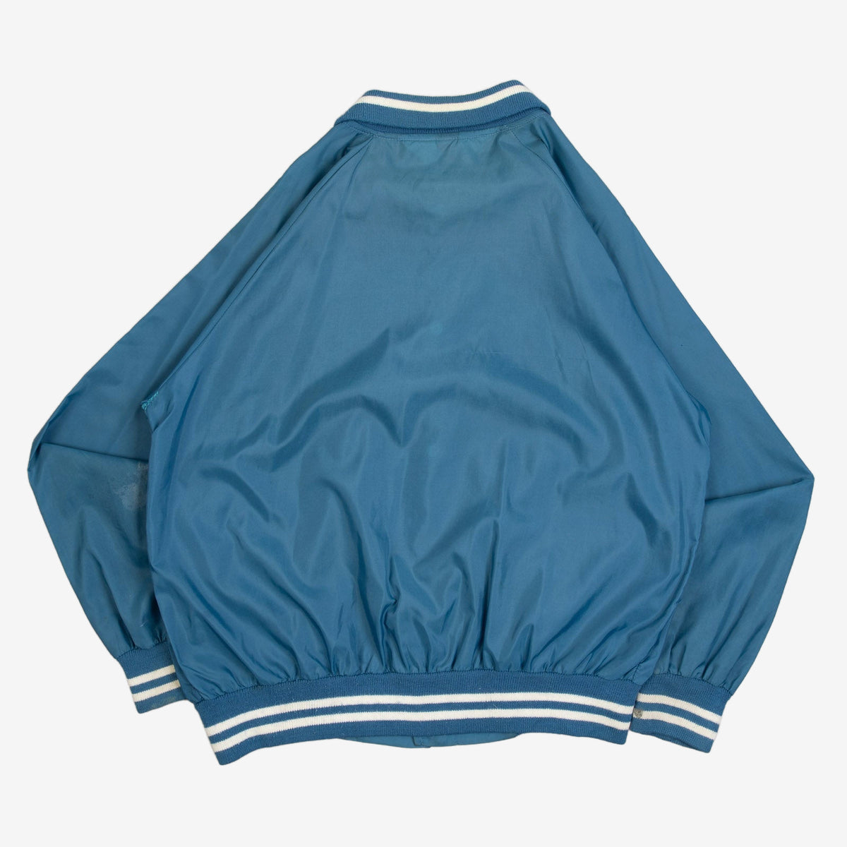 MEN'S VINTAGE 1980S ALASKA VARSITY LIGHTWEIGHT JACKET - LARGE