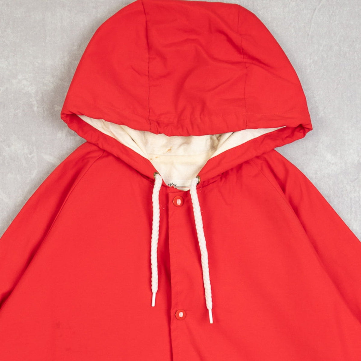 MEN'S VINTAGE 1980S LANCER PARK HOODED PARKA JACKET - MEDIUM