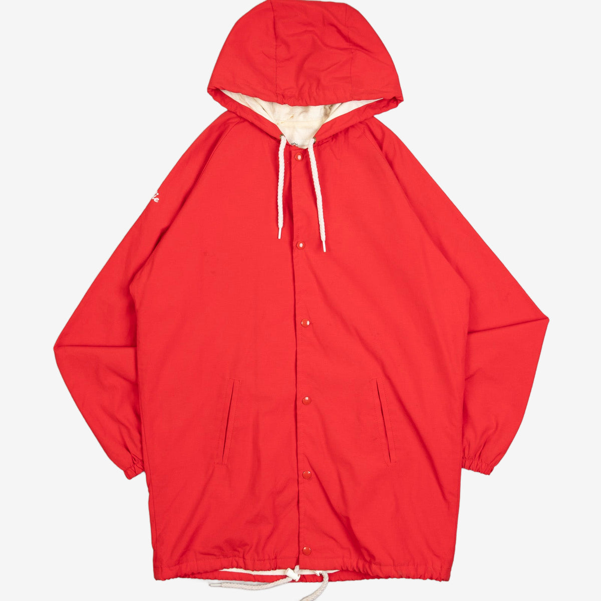 MEN'S VINTAGE 1980S LANCER PARK HOODED PARKA JACKET - MEDIUM