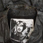 MEN'S VINTAGE 1990S LEATHER WESTERN GILET VEST JACKET - MEDIUM