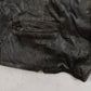 MEN'S VINTAGE 1990S LEATHER WESTERN GILET VEST JACKET - MEDIUM