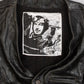 MEN'S VINTAGE 1990S LEATHER WESTERN GILET VEST JACKET - MEDIUM