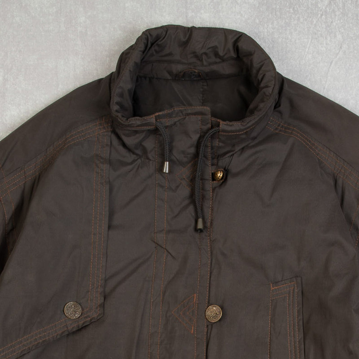 MEN'S VINTAGE 1980S PADDED PARKA JACKET - MEDIUM