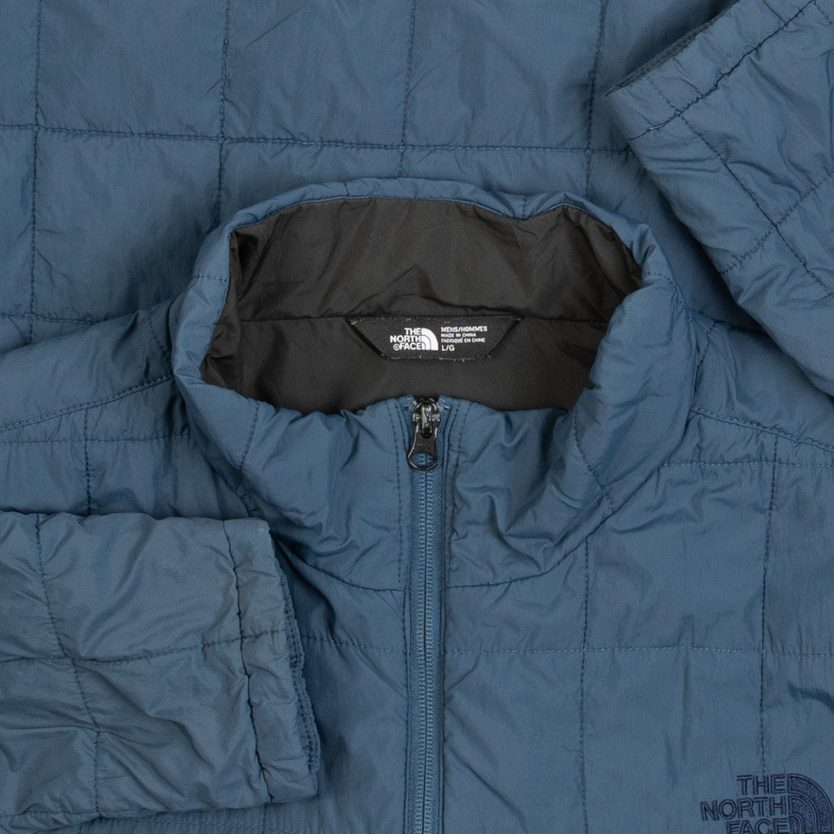 MEN'S VINTAGE THE NORTH FACE QUILTED JACKET - LARGE