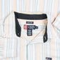 MEN'S VINTAGE CHAPS STRIPED SHIRT - LARGE