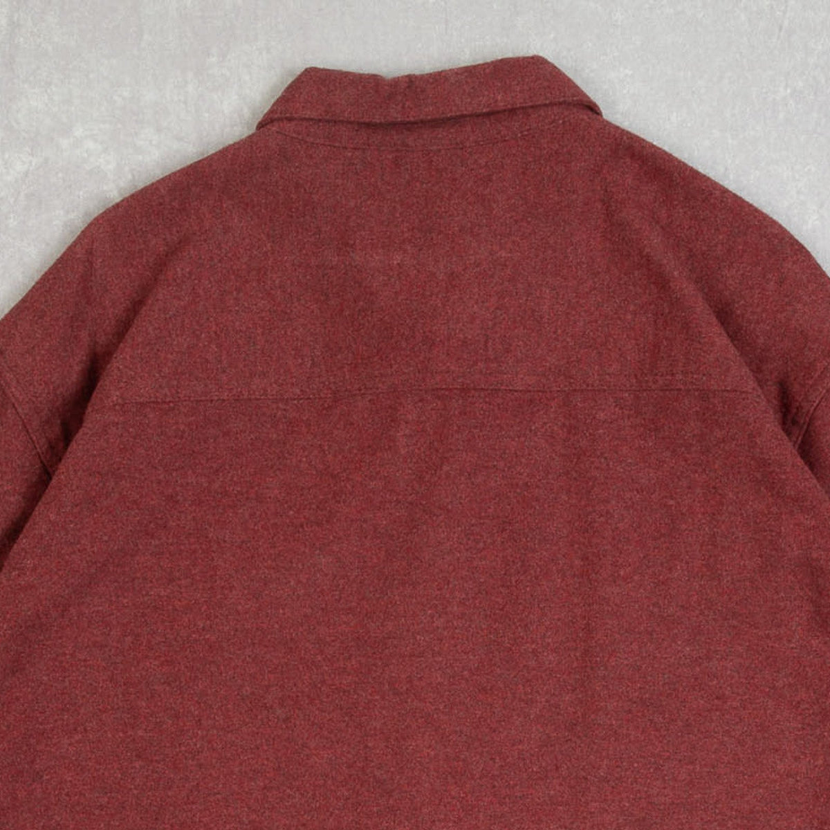 MEN'S VINTAGE 1990S BLANK FLANNEL SHIRT - X-LARGE