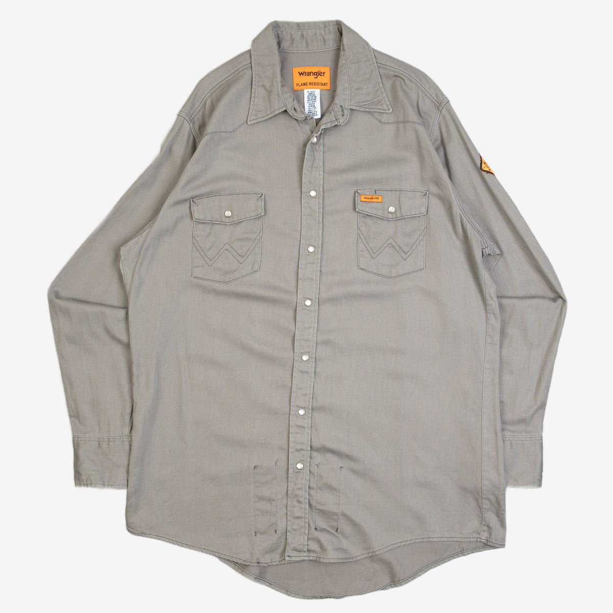 MEN'S VINTAGE 1990S WRANGLER WESTERN WORKWEAR SHIRT - X-LARGE
