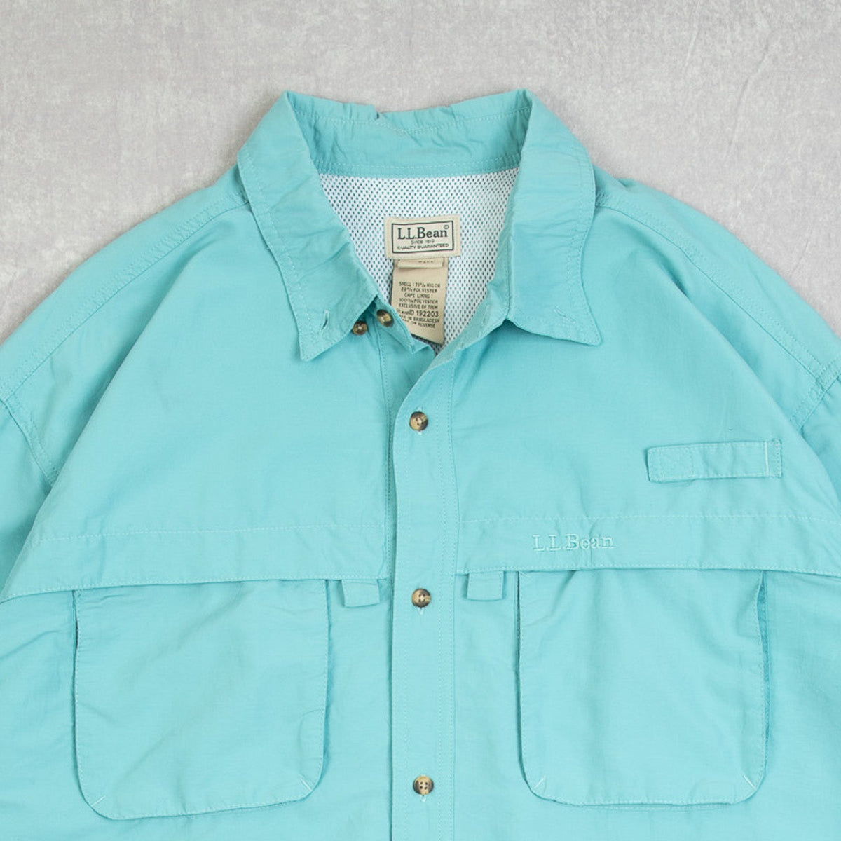 MEN'S VINTAGE 1990S L.L.BEAN WORKWEAR UTILITY SHIRT - X-LARGE