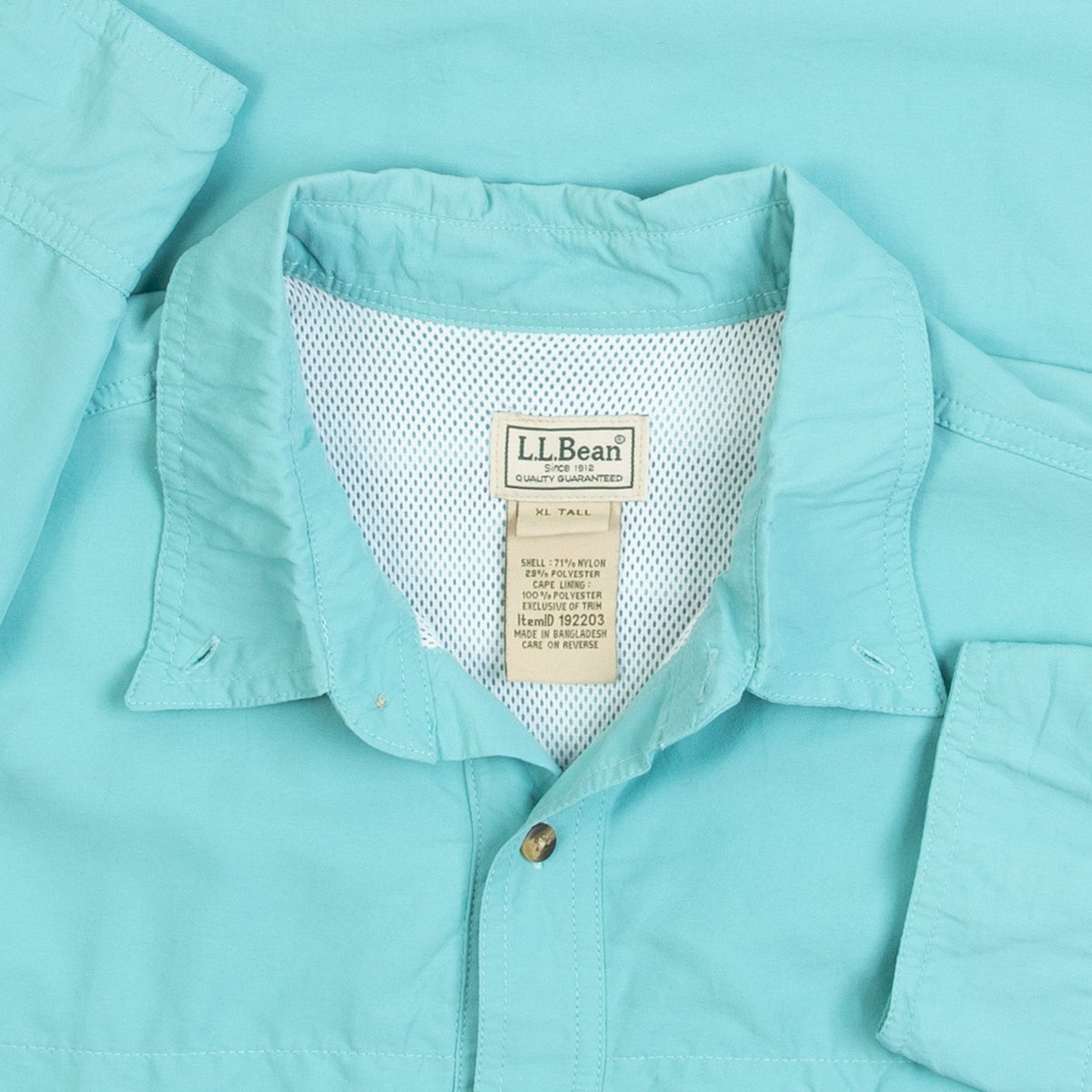 MEN'S VINTAGE 1990S L.L.BEAN WORKWEAR UTILITY SHIRT - X-LARGE