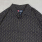 MEN'S VINTAGE CHAPS PATTERNED SHIRT - LARGE
