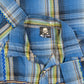 MEN'S VINTAGE 1990S CHECKED STITCH SHIRT - LARGE