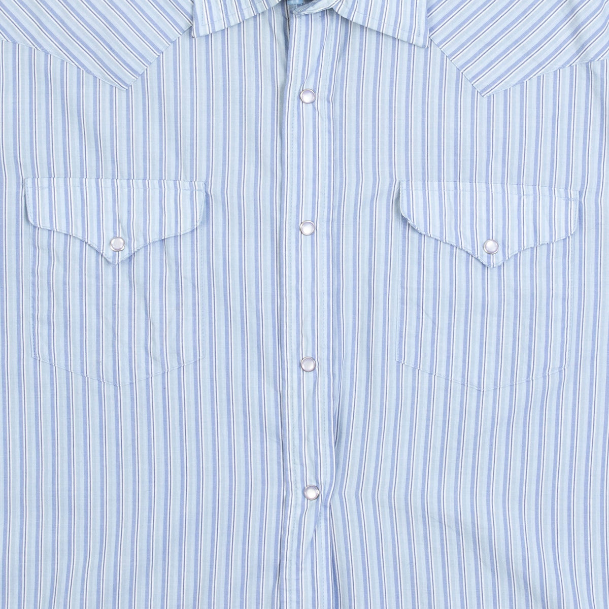 MEN'S VINTAGE 1990S STRIPED WESTERN SHIRT - X-LARGE