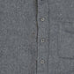 MEN'S VINTAGE 1990S WOOL STYLE SUEDE PATCH SHIRT - LARGE