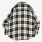 MEN'S VINTAGE 1990S WOOL STYLE CHECKED SHIRT - LARGE