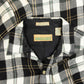 MEN'S VINTAGE 1990S WOOL STYLE CHECKED SHIRT - LARGE