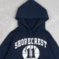 MEN'S VINTAGE 1990S RUSSELL ATHLETIC SHORECREST HOODED SWEATSHIRT - MEDIUM