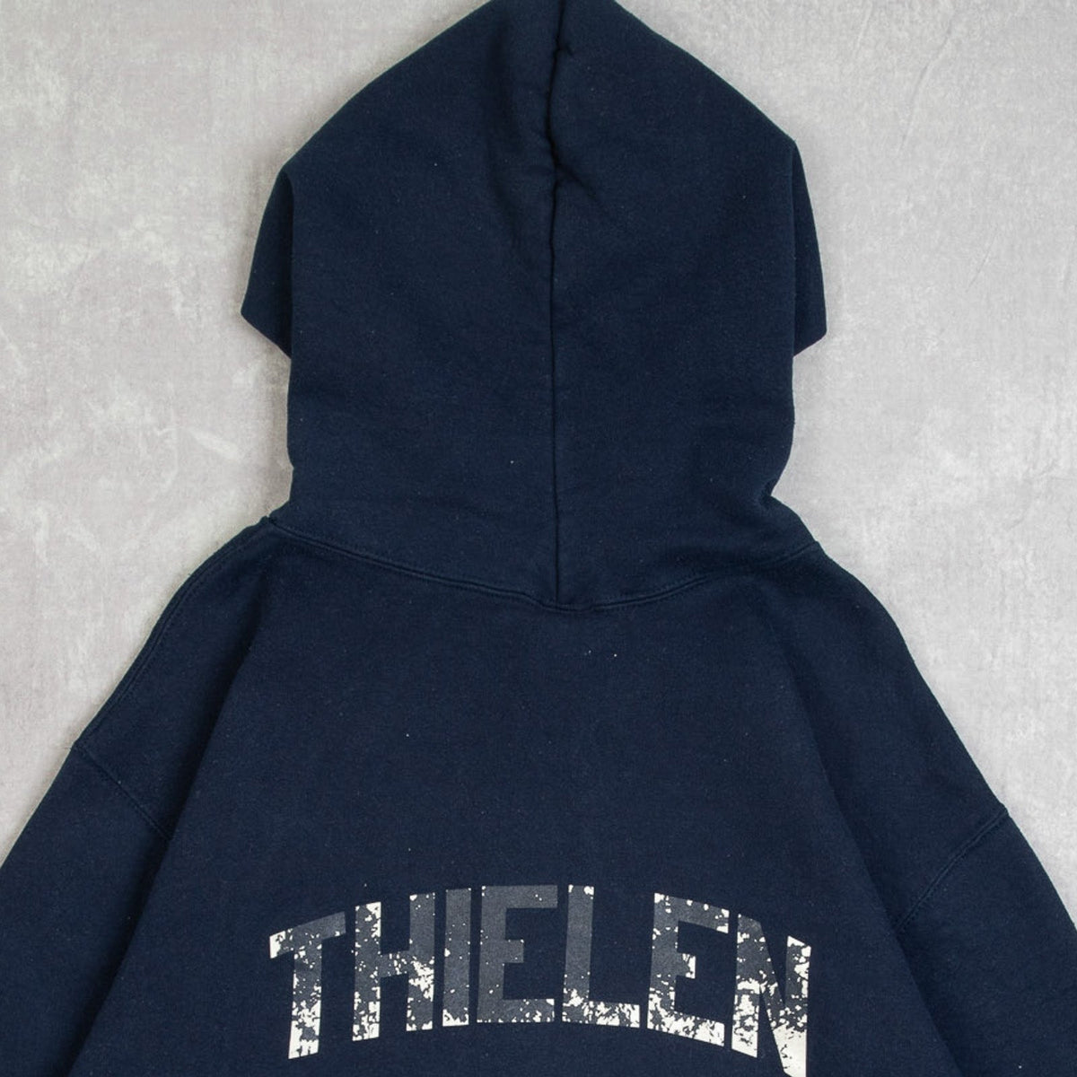 MEN'S VINTAGE 1990S RUSSELL ATHLETIC SHORECREST HOODED SWEATSHIRT - MEDIUM
