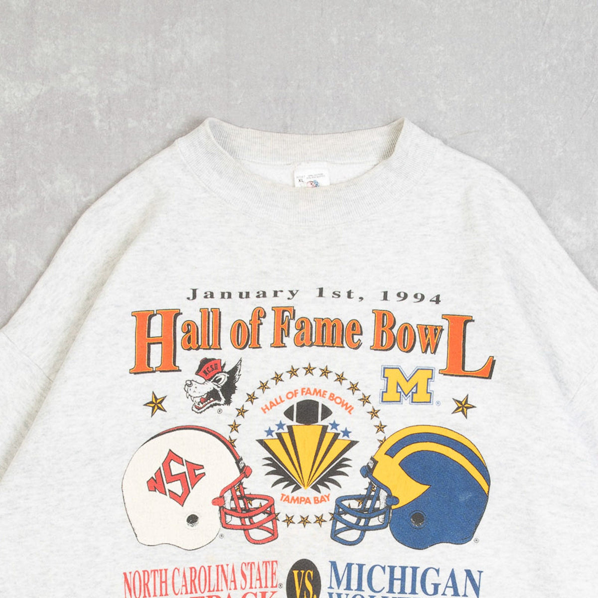 MEN'S VINTAGE 1994 HOF BOWL SWEATSHIRT - X-LARGE