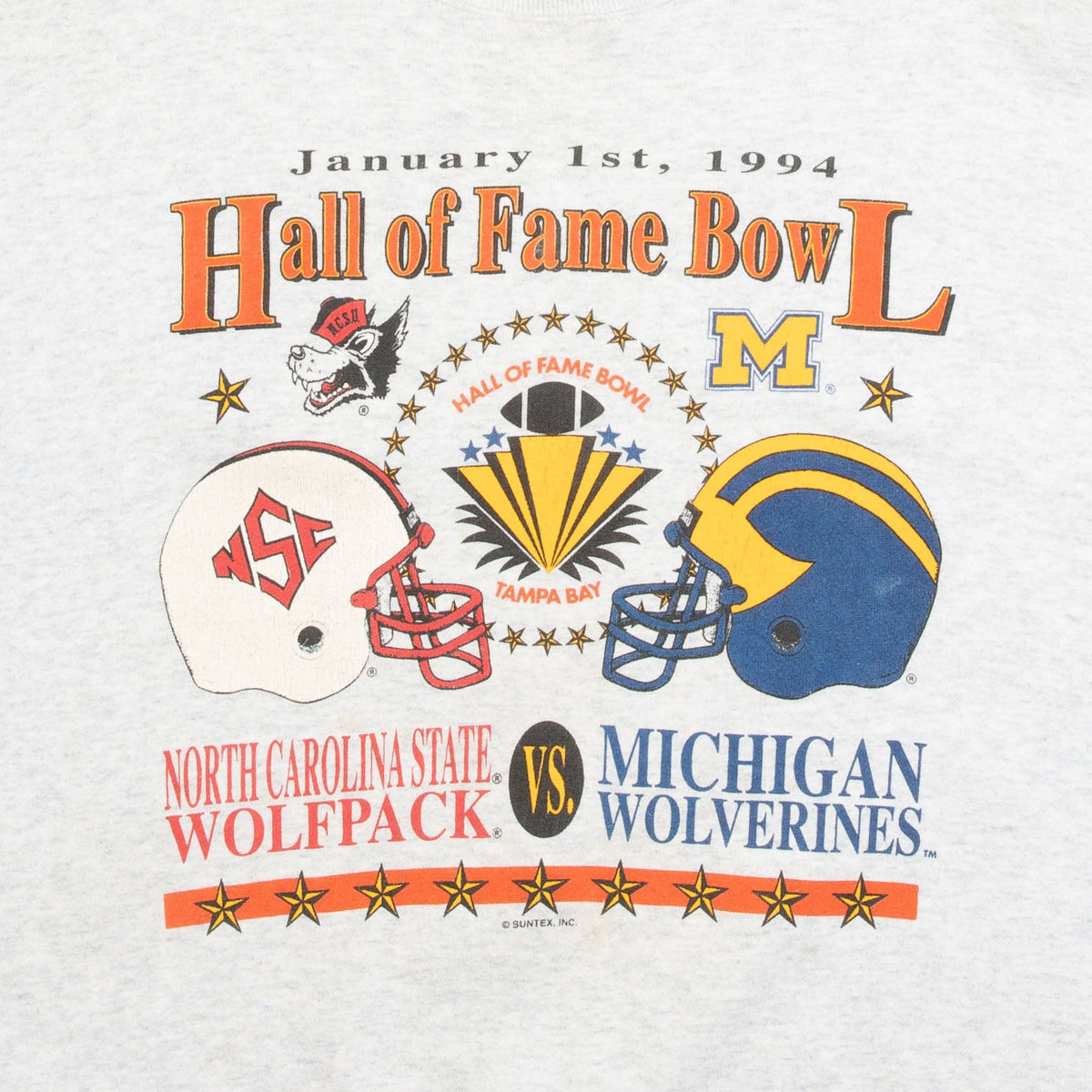 MEN'S VINTAGE 1994 HOF BOWL SWEATSHIRT - X-LARGE
