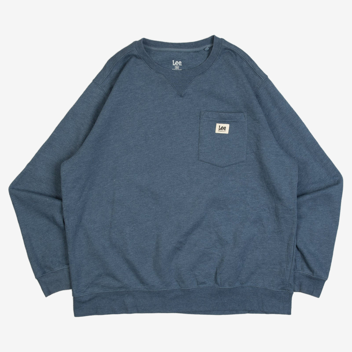 MEN'S VINTAGE LEE POCKET SWEATSHIRT - LARGE