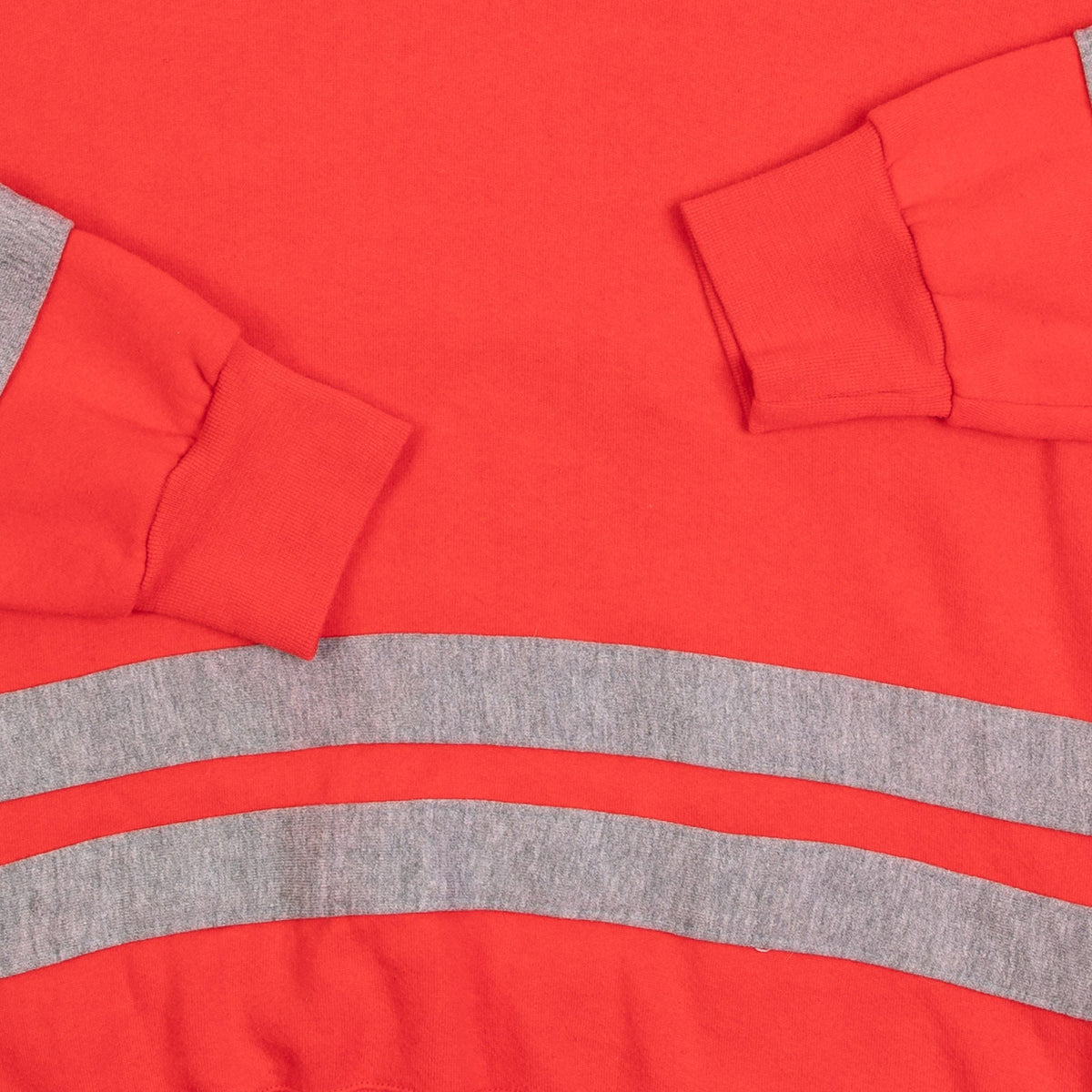 WOMEN'S VINTAGE 1990S STRIPED SWEATSHIRT - X-LARGE