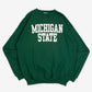 MEN'S VINTAGE 1990S MICHIGAN STATE SWEATSHIRT - X-LARGE