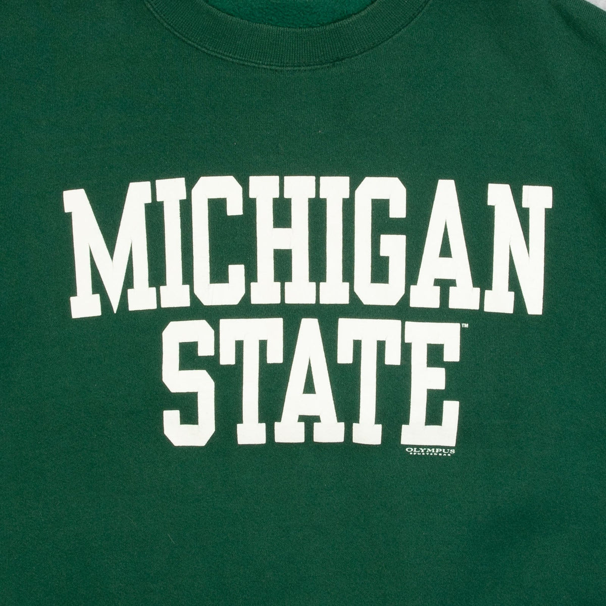 MEN'S VINTAGE 1990S MICHIGAN STATE SWEATSHIRT - X-LARGE