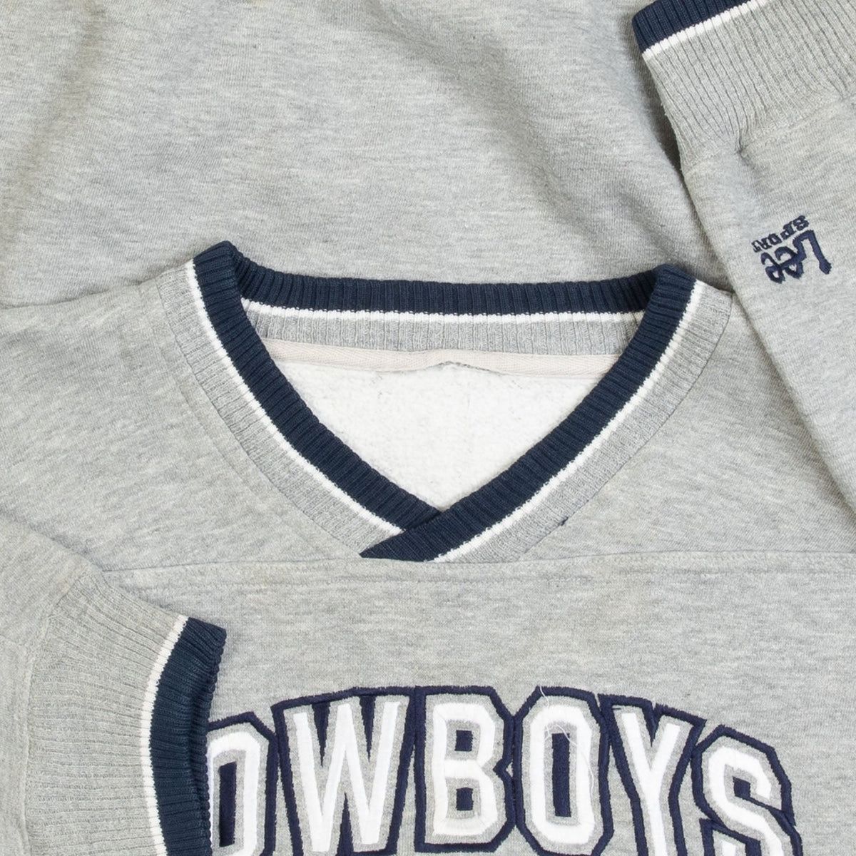 MEN'S VINTAGE 1990S LEE DALLAS COWBOYS JERSEY SWEATSHIRT - X-LARGE