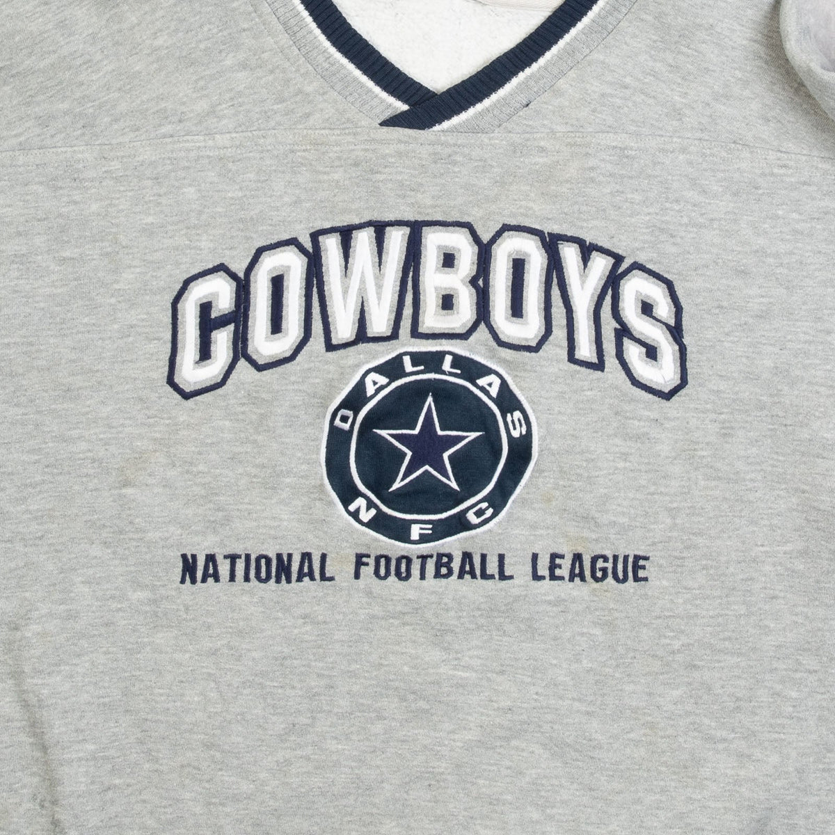 MEN'S VINTAGE 1990S LEE DALLAS COWBOYS JERSEY SWEATSHIRT - X-LARGE