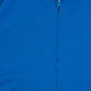 MEN'S VINTAGE 1990S STRIPED ARM FULL ZIP SPORTS SWEATSHIRT - LARGE