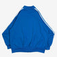 MEN'S VINTAGE 1990S STRIPED ARM FULL ZIP SPORTS SWEATSHIRT - LARGE