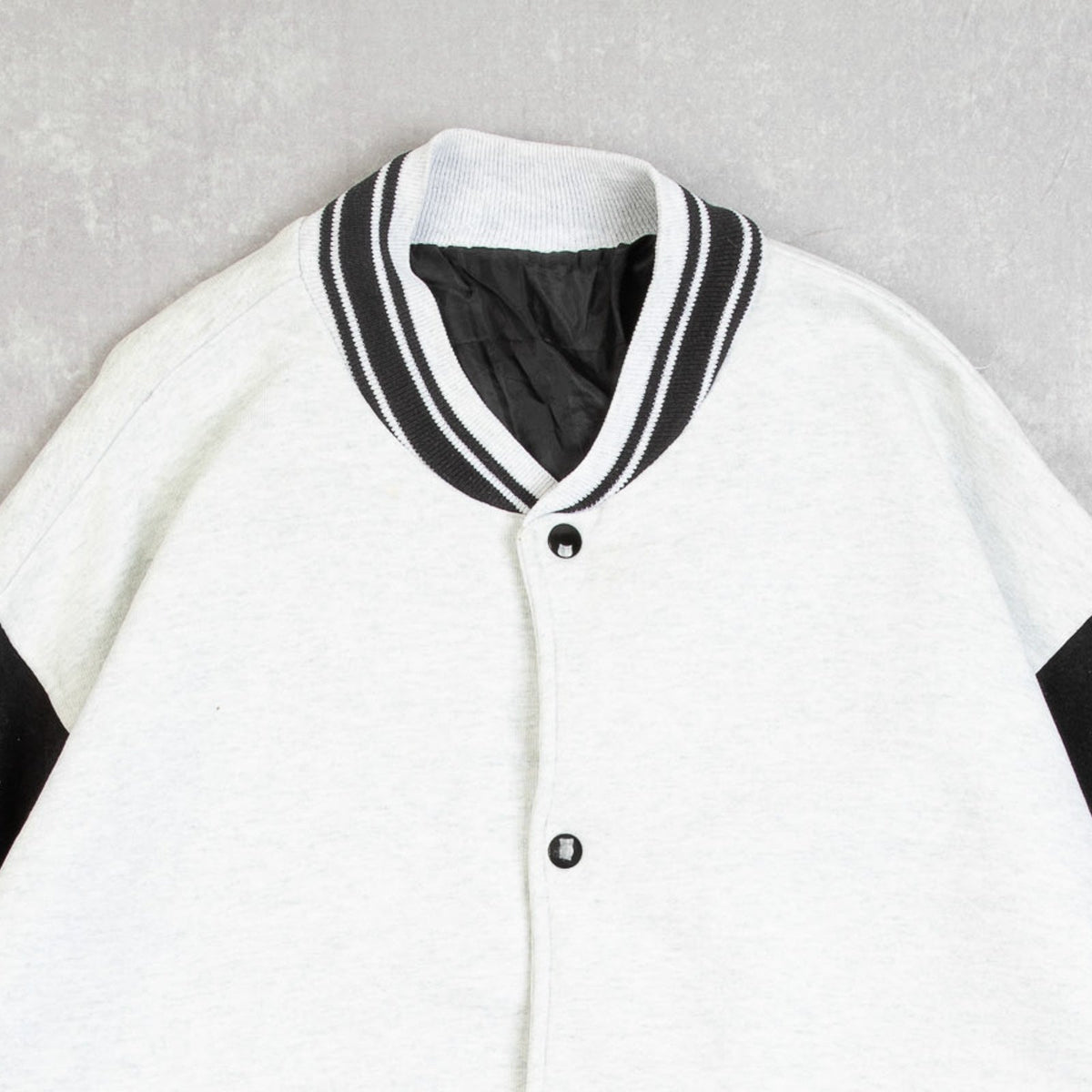 MEN'S VINTAGE 1990S FORD VARSITY SWEATSHIRT JACKET - LARGE