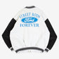 MEN'S VINTAGE 1990S FORD VARSITY SWEATSHIRT JACKET - LARGE