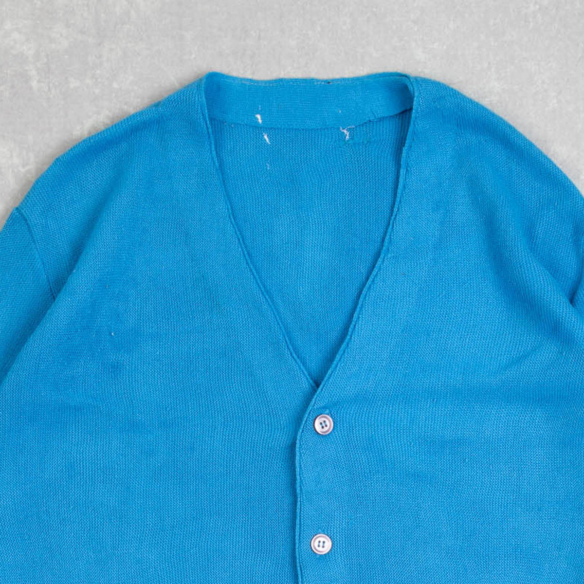 MEN'S VINTAGE 1980S KNITTED CARDIGAN - LARGE