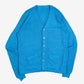 MEN'S VINTAGE 1980S KNITTED CARDIGAN - LARGE