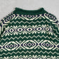 MEN'S VINTAGE 1990S GAP PATTERNED KNITTED JUMPER - SMALL