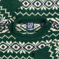 MEN'S VINTAGE 1990S GAP PATTERNED KNITTED JUMPER - SMALL