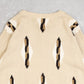 MEN'S VINTAGE 1990S STRUCTURED PATTERNED KNITTED JUMPER - SMALL