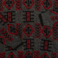MEN'S VINTAGE 1980S PATTERNED KNITTED JUMPER - LARGE