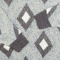 MEN'S VINTAGE 1980S DIAMOND PATTERNED KNITTED JUMPER - LARGE