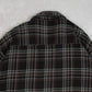 MEN'S VINTAGE 1990S WOOL STYLE CHECKED SHIRT - X-LARGE